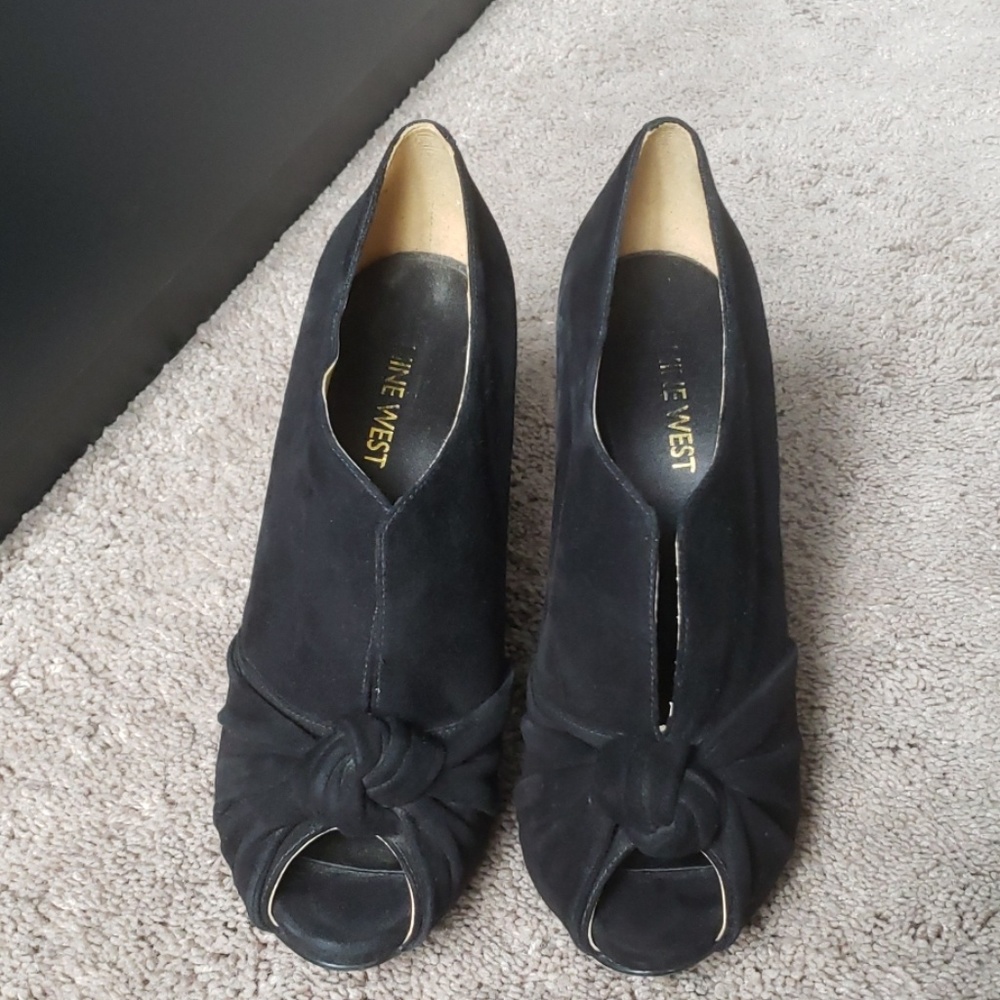 Nine West Peep Toe Booties